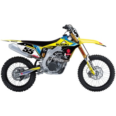Kit déco seul Evo 17 series Factory Effex RMZ 250 07/09 
