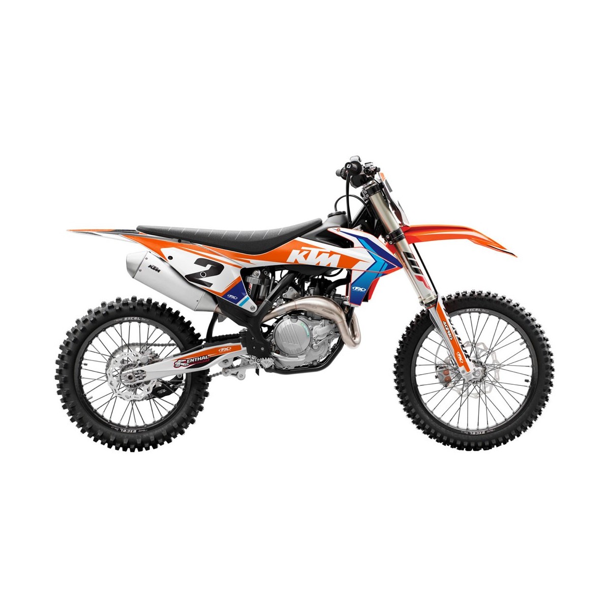 Kit déco seul Evo 17 series Facory Effex 50 SX 02/08 