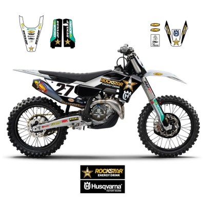 Kit déco cplt HVA Rockstar FX23(ouies+GB+bras+four)TC/FC 19/22 