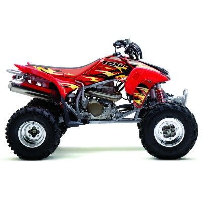 Kit déco seul TRX 450 flame Red 