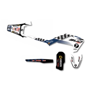 Kit déco BUD "Checkers" TC 65 17/23 cplt sans fonds de plaque 