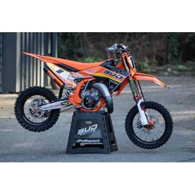 Kit déco BUD Racing 24 KTM SX 50 24->cplt sans fonds de plaques 