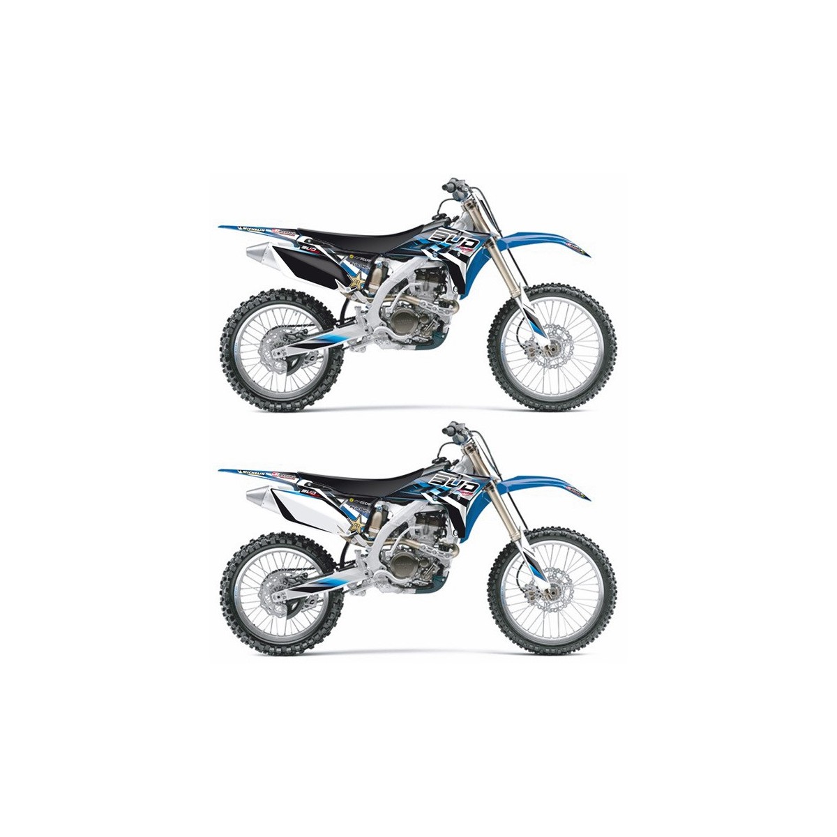 Kit déco 250YZF10/13 Bud cplt sans housse de selle BGP bk GRKYA250BU 