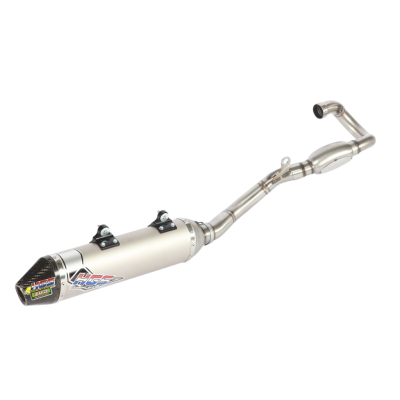 Echappement complet 250 CRF 06/09 inox/alu/carbone bud-hgs CF-206-CCG 