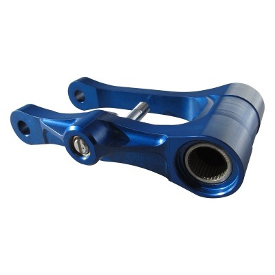 Biellette Holeshot d'amortisseur spéciale 450 KXF 16/18 136.5mm blue 