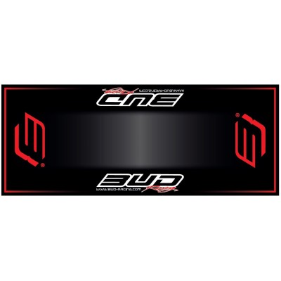 Tapis de sol Bud Racing red 200x80cm 