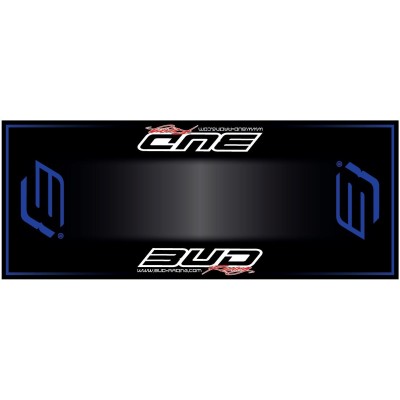 Tapis de sol Bud racing Wheels & Waves 200x80cm 