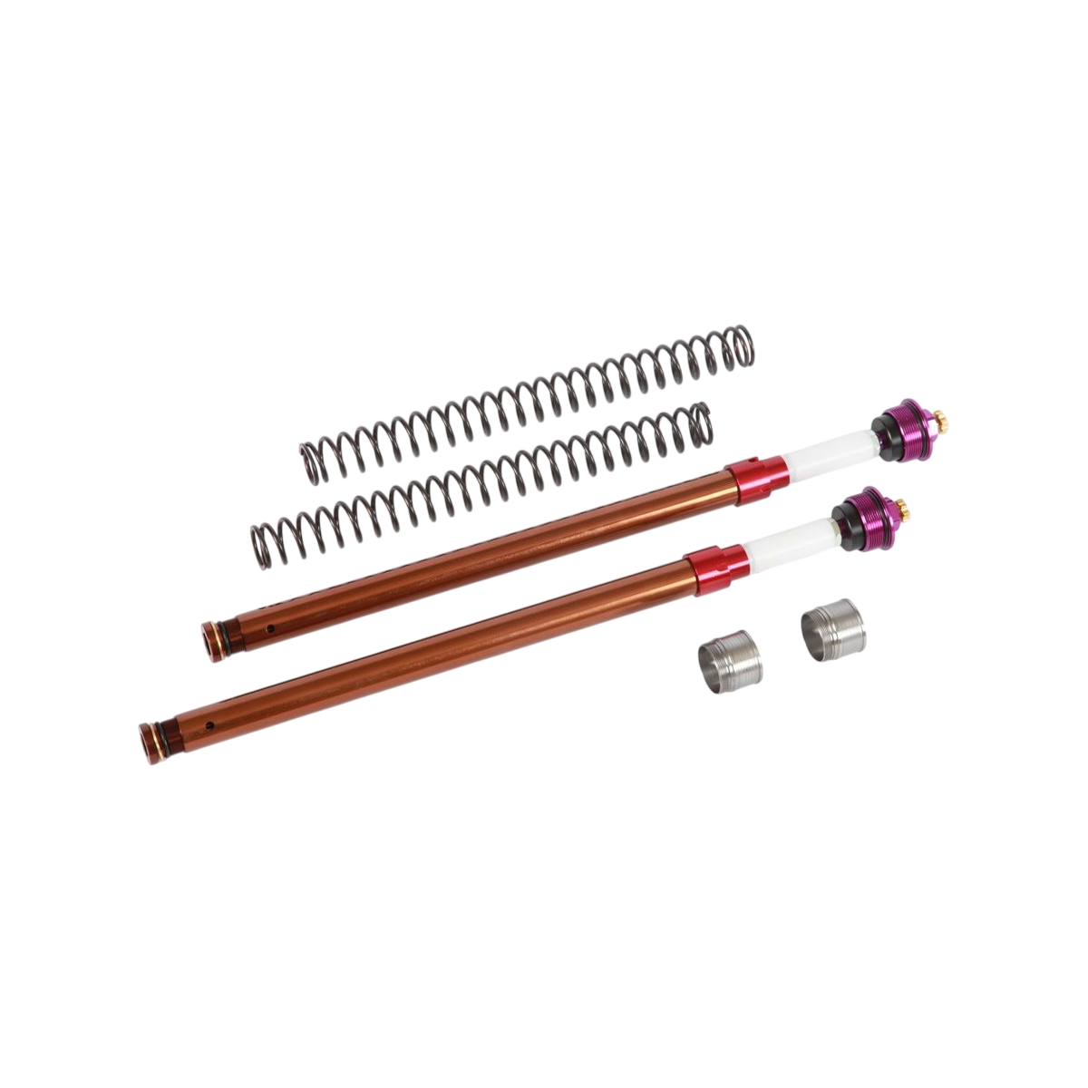 Kit fourche bud 50 KTM 02/11 réglable comp/détente 