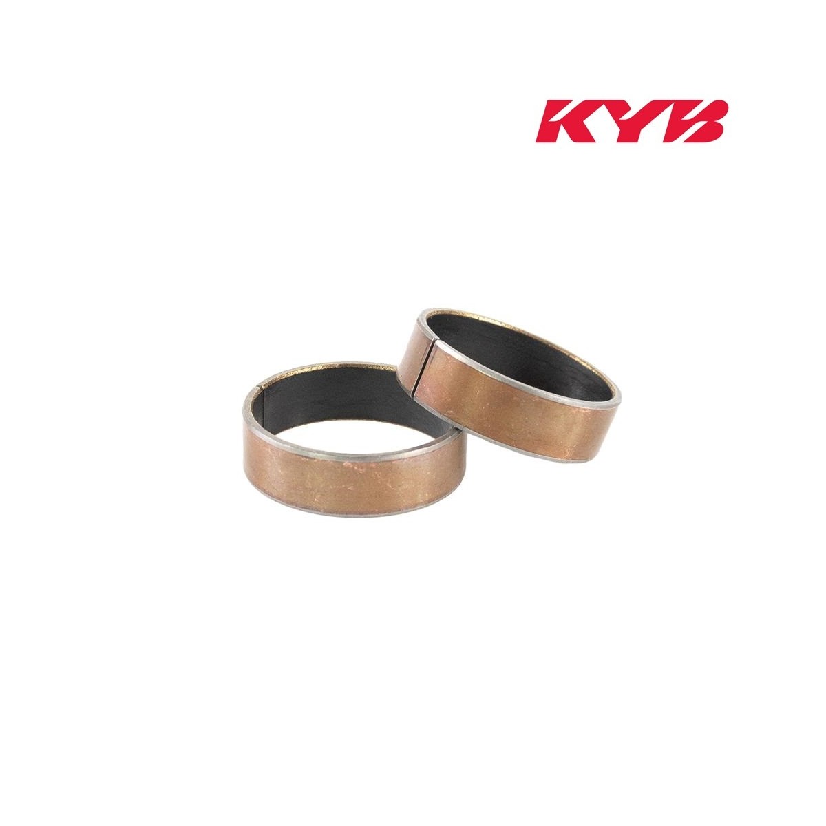 Bagues de fourche TI KYB 43mm (la paire)-ZX10 06+GSXR1000 05/07+R1 16 