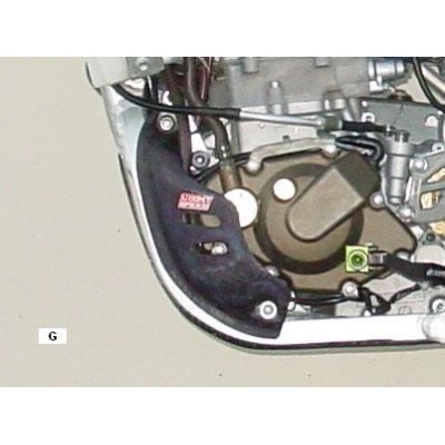 Protection de carter gauche 250-450 YZF 06/09 