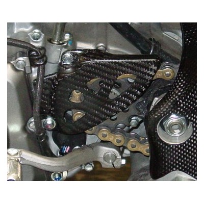 Protection de pignon carbone Bud YZ 65/85 