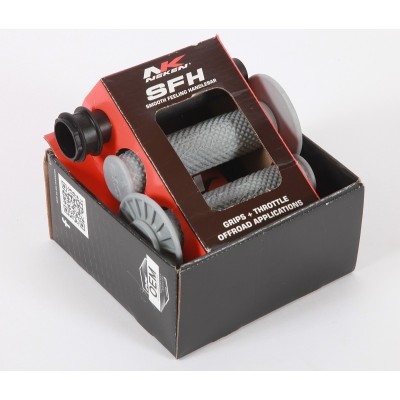 Poignées Neken SFH Grises + Tube de gaz (all models 2 & 4 stroke) 