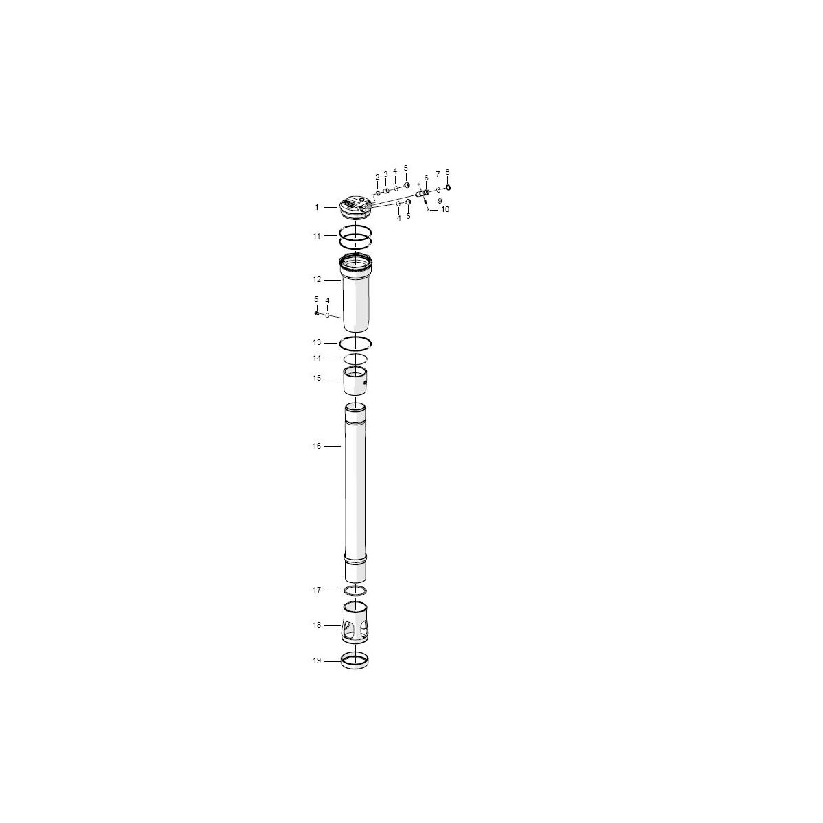 Joint O'ring Ohlins 4.5x1.5 pour vis purge de fourche 