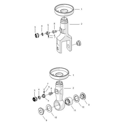 Vis de réglage amortisseur Ohlins M6x0.5 