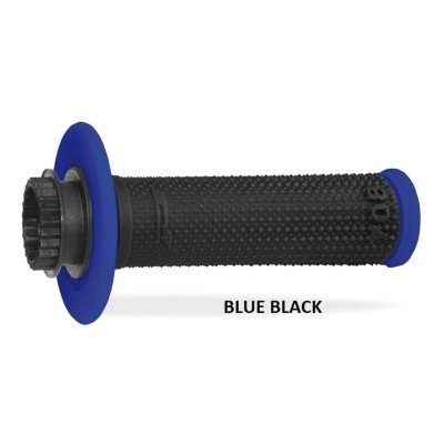 Poignées Progrip Lock On Double Density 708 Red Black 