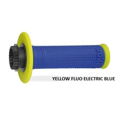 Poignées Progrip Lock On Double Density 708 Blue Black 