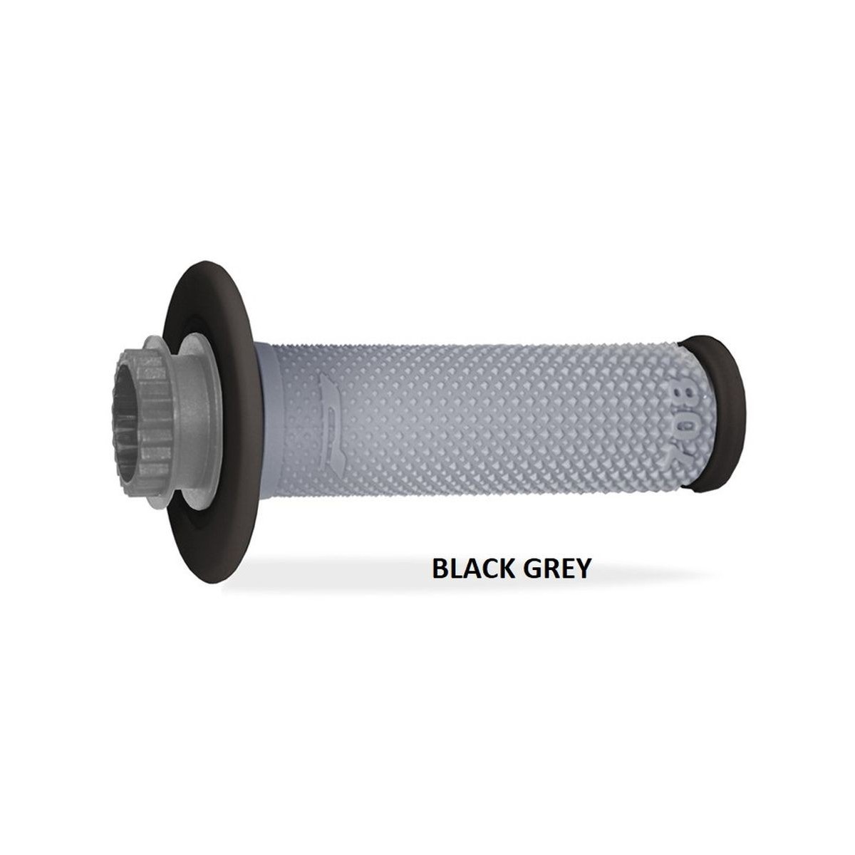 Poignées Progrip Lock On Double Density 708 Black Grey 