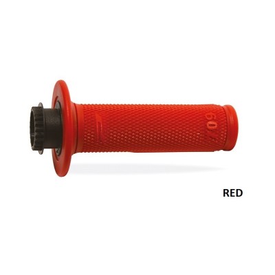 Poignées Progrip Lock On Single Density 709 Red 