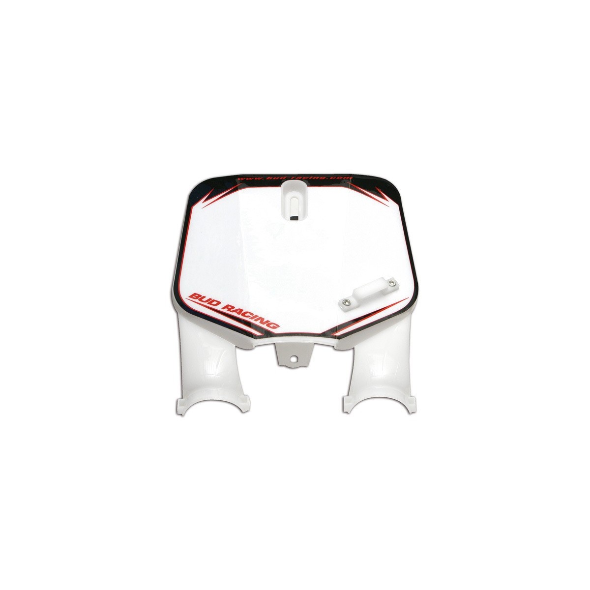 Plaque avant minibike US white background + 65/85 cc 
