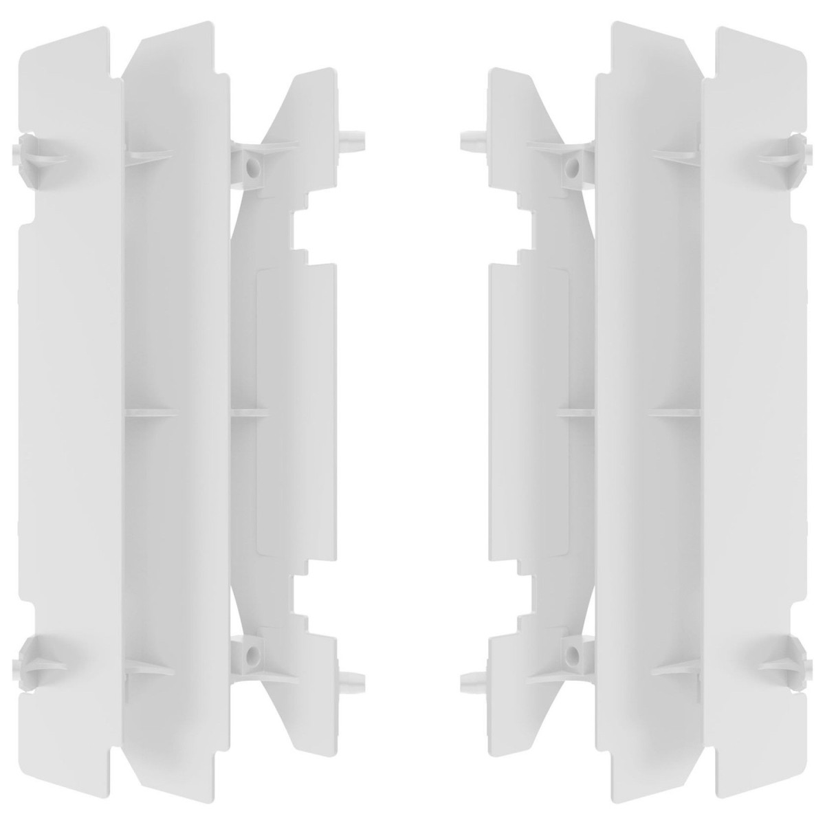 Grilles de radiateur Polisport RMZ 250 10/18 white-la paire 