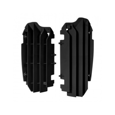 Grilles de radiateur Polisport KX 125 03/05+250 03/04 Black-la paire 