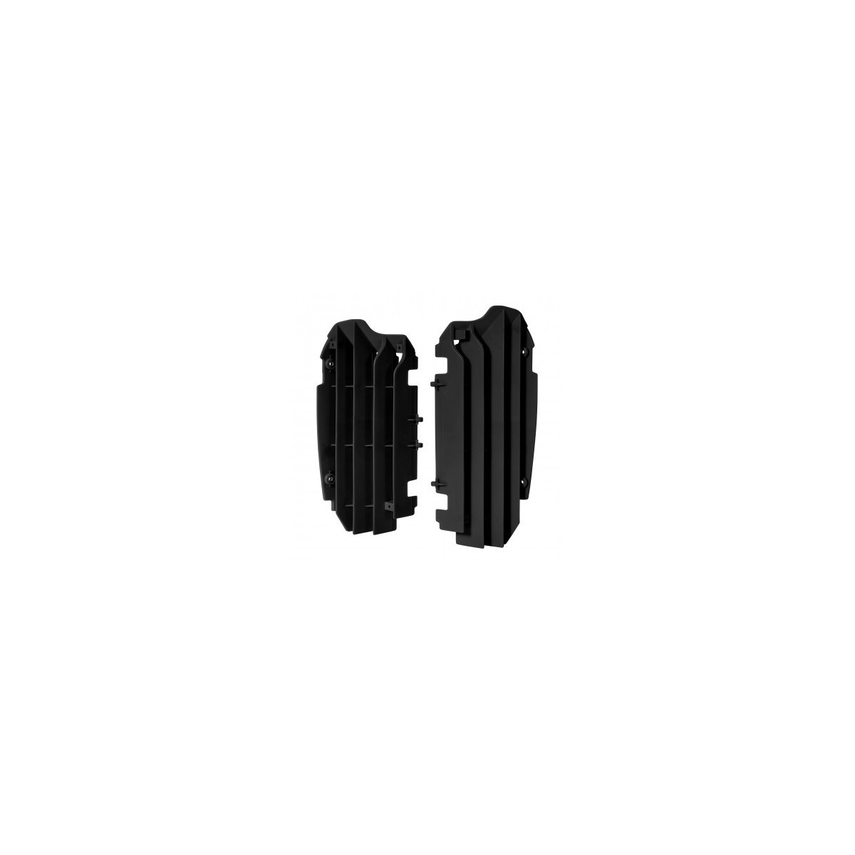 Grilles de radiateur Polisport KX 125 03/05+250 03/04 Black-la paire 