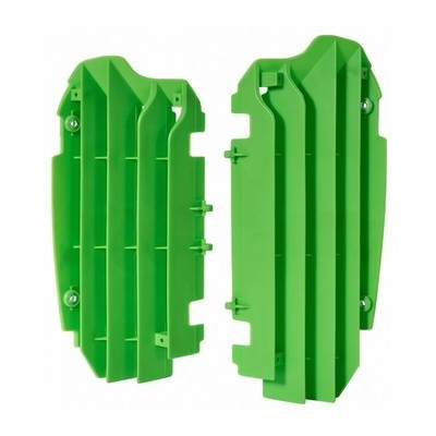 Grilles de radiateur Polisport KX 125 03/05+250 03/04 Green-la paire 