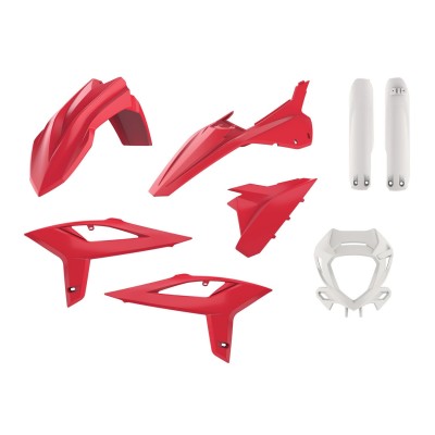 Kit plastic Polisport Beta RR 20/22 OEM Racing Red(+plaque AV)-6 piec 