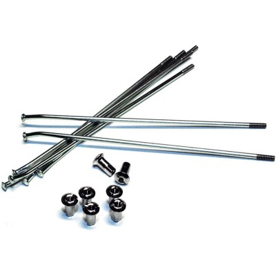Rayon + tete diam. 4mm acier zingué 210mm 170°-KTM AR+CRF AR(Disque) 