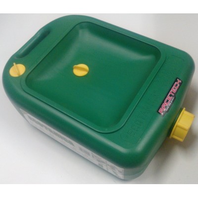 Reservoir de vidange Eco-Tank vert 12l avec entonnoir 