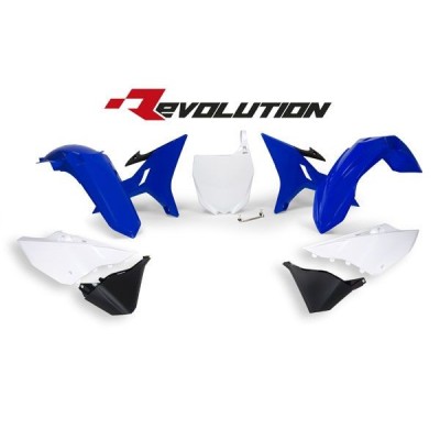 Kit plast REVOLUTION Sans Réservoir Yam 125/250 YZ 02/21 Flo yellow 