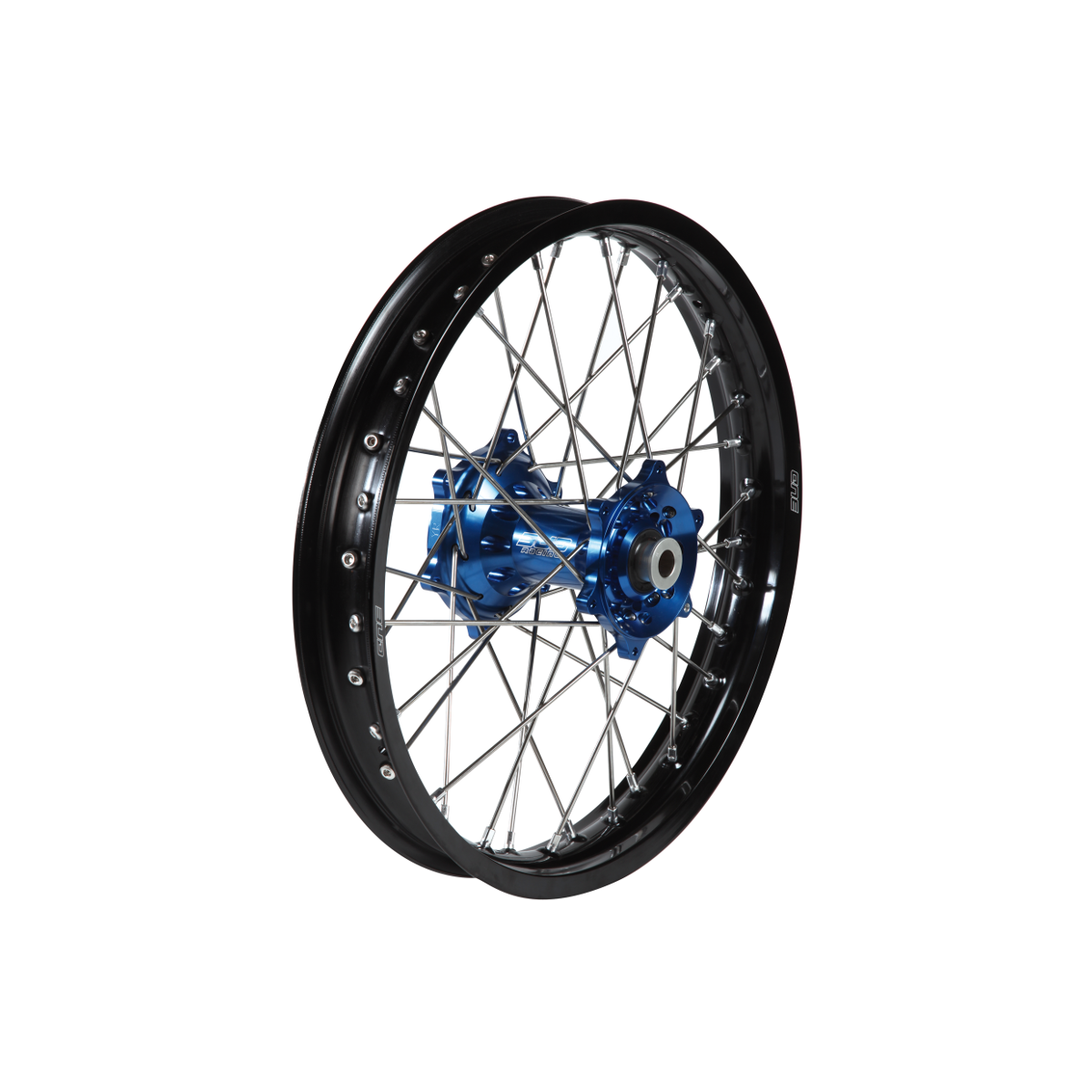 Roue arriere complete 85 YZ/RM silver/red PR 