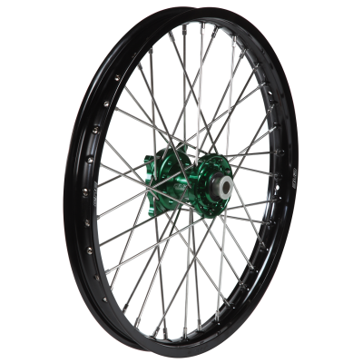 Roue arriere complete 85 YZ/RM silver/red PR 