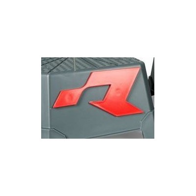 Logo "R" pour Starting block Racetech Red-jeu de 4 pièces 