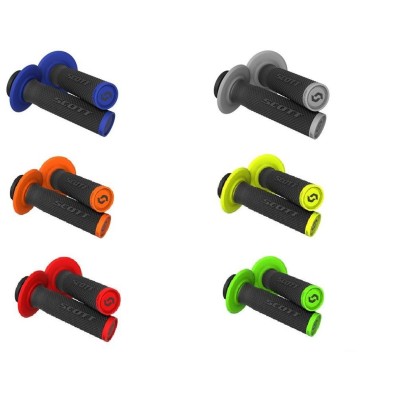 Poignée Scott SX II Lock on + Cam set Black / Blue 