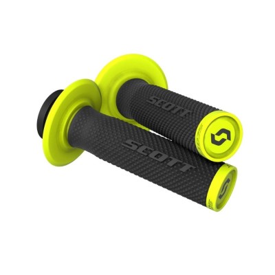 Poignée Scott SX II Lock on + Cam set Black / Blue 