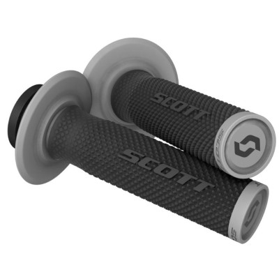 Poignée Scott SX II Lock on + Cam set Black / Red 