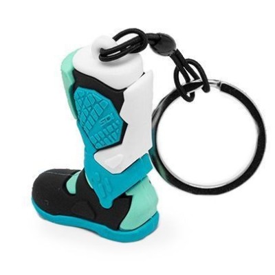PORTE CLES BOTTES SIDI CROSSAIR X PETROLE/NOIR 