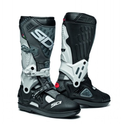 BOTTES SIDI ATOJO SRS BLANC/NOIR/GRIS 