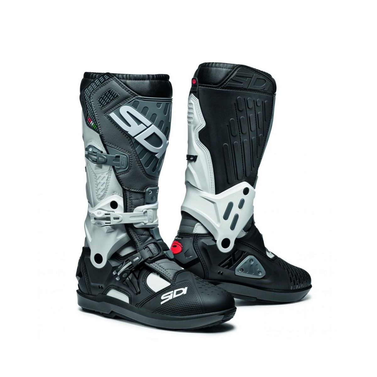 BOTTES SIDI ATOJO SRS BLANC/NOIR/GRIS 