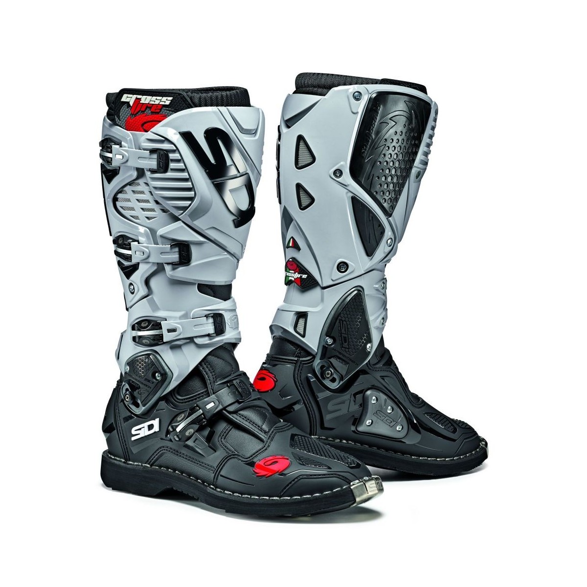 BOTTES SIDI CROSSFIRE 3 NOIR/CENDRE 