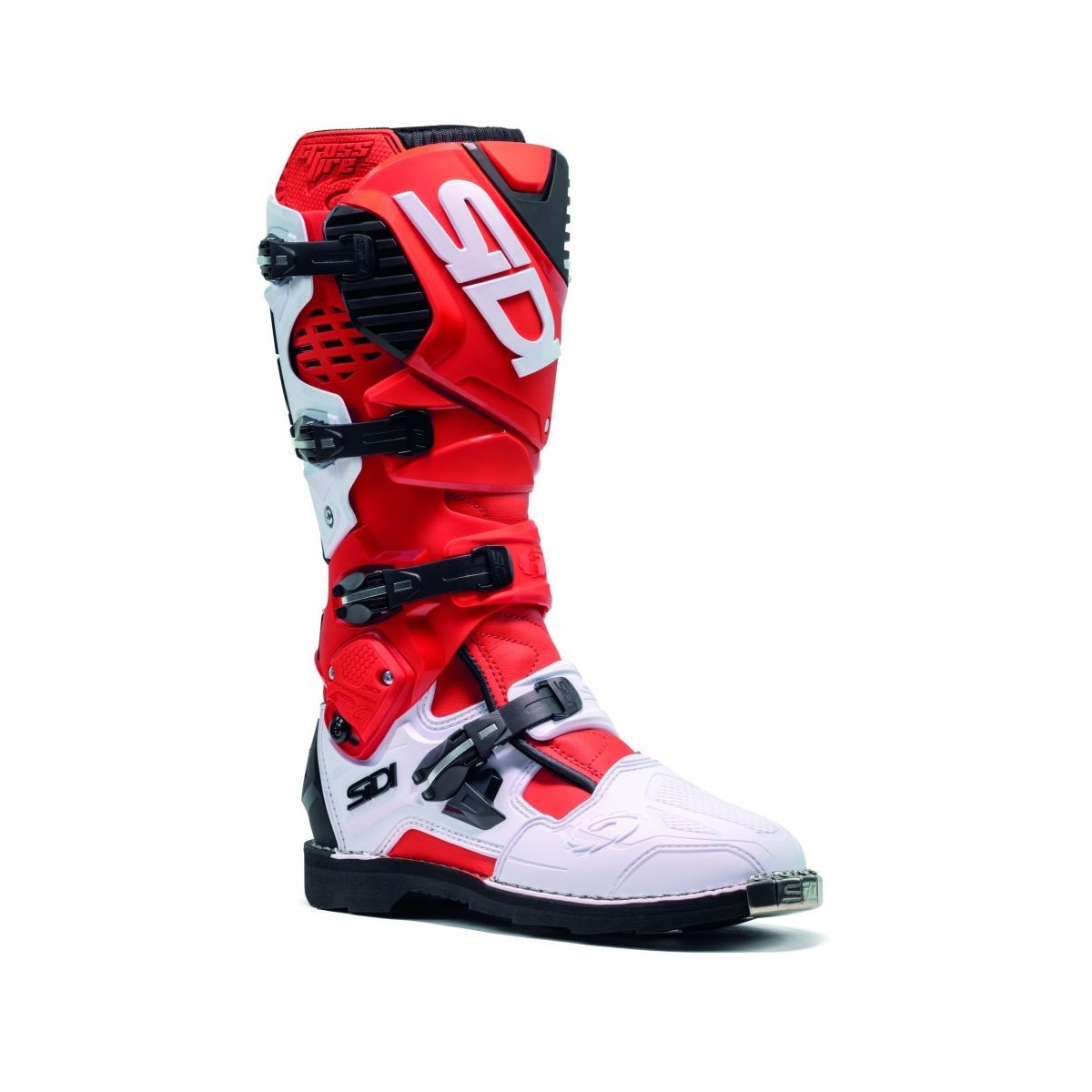 BOTTES SIDI CROSSFIRE 3 ROUGE/BLANC 