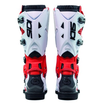 BOTTES SIDI CROSSFIRE 3 ROUGE/BLANC 