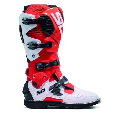 BOTTES SIDI CROSSFIRE 3 ROUGE/BLANC 