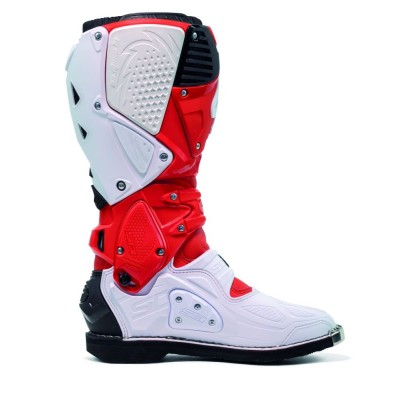 BOTTES SIDI CROSSFIRE 3 ROUGE/BLANC 