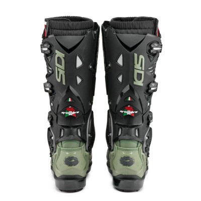 BOTTES SIDI CROSSFIRE 3 SRS ARMY/NOIR 