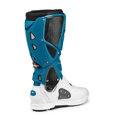 BOTTES SIDI CROSSFIRE 3 SRS BLANC/PETROLE 