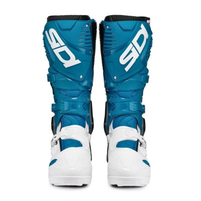 BOTTES SIDI CROSSFIRE 3 SRS BLANC/PETROLE 