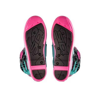 BOTTES SIDI CROSSFIRE 3 SRS NOIR/MINT/ROSE 