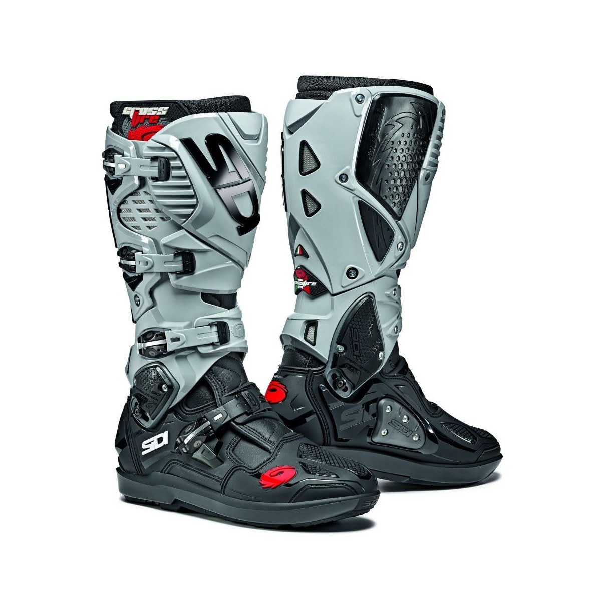 BOTTES SIDI CROSSFIRE 3 SRS NOIR/CENDRE 